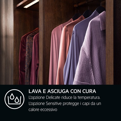 AEG Series 9000 TR9HH8BY Asciugatrice Serie 9000 AbsoluteCare Plus 8 kg