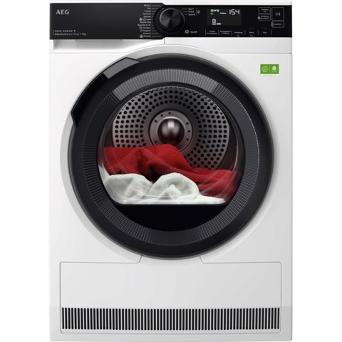 AEG Series 9000 TR9HH9BY asciugatrice Libera installazione Caricamento frontale 9 kg Bianco