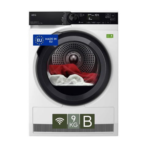 AEG Series 9000 TR9HH9BY asciugatrice Libera installazione Caricamento frontale 9 kg Bianco