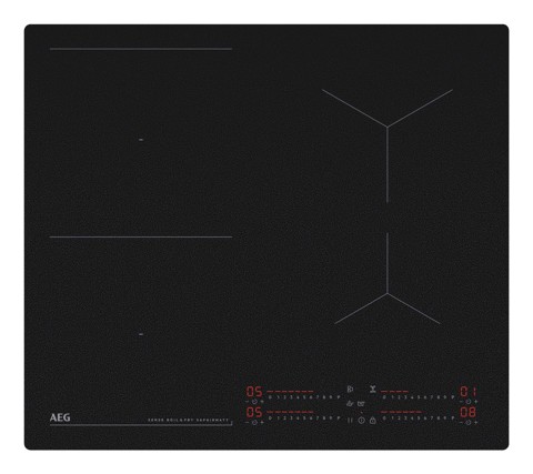 AEG TI64IB30IZ Nero Da incasso 60 cm Piano cottura a induzione 4 Fornello(i)