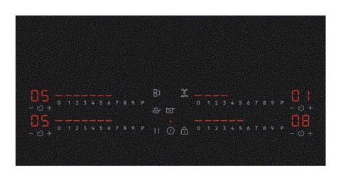 AEG TI64IB30IZ Nero Da incasso 60 cm Piano cottura a induzione 4 Fornello(i)