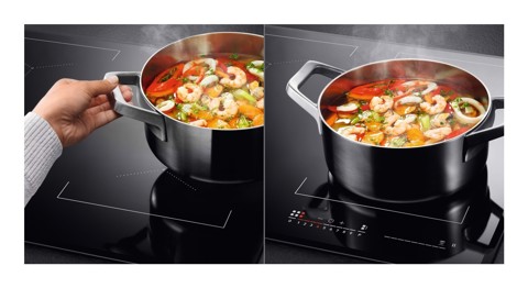 AEG TR64IT00FB Nero Da incasso 59 cm Piano cottura a induzione 4 Fornello(i)