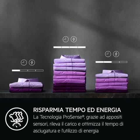 AEG TR7HD93B asciugatrice Libera installazione Caricamento frontale 9 kg Nero