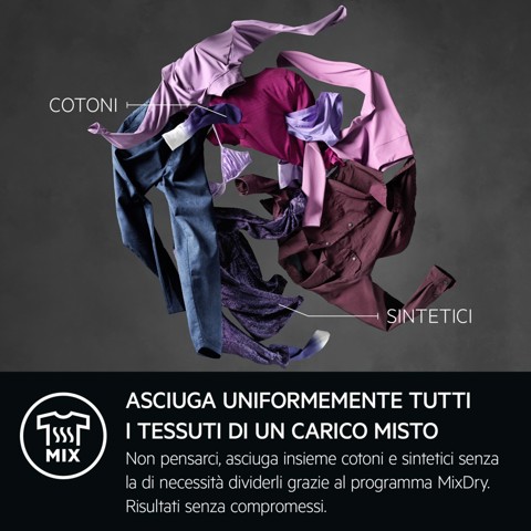 AEG TR7HD93B asciugatrice Libera installazione Caricamento frontale 9 kg Nero