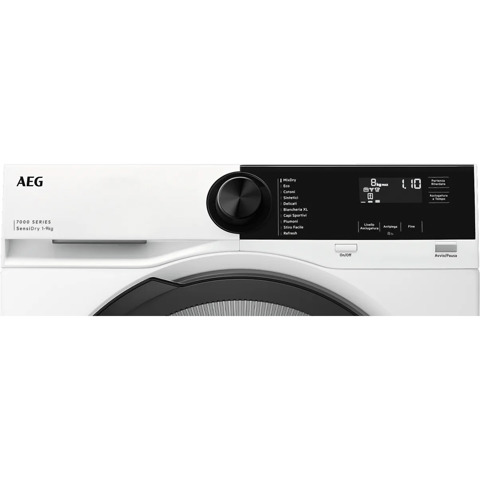 AEG TR7HE1C9 asciugatrice Libera installazione Caricamento frontale 9 kg Bianco