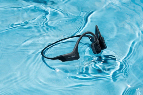 Aftershokz Aeropex Cuffia Passanuca Bluetooth Nero, Grigio