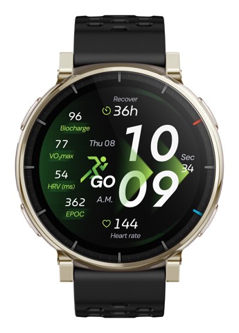Amazfit Active 3 3,35 cm (1.32") AMOLED Digitale 466 x 466 Pixel Touch screen Oro GPS (satellitare)