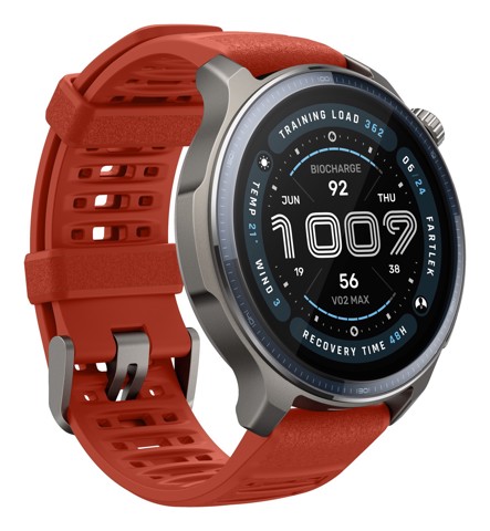 Amazfit Balance 2 3,81 cm (1.5") AMOLED Digitale 480 x 480 Pixel Touch screen Grigio Wi-Fi GPS (satellitare)