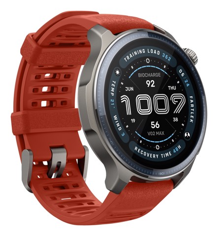 Amazfit Balance 2 3,81 cm (1.5") AMOLED Digitale 480 x 480 Pixel Touch screen Grigio Wi-Fi GPS (satellitare)