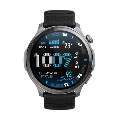 Amazfit Balance 2 XT 3,81 cm (1.5") AMOLED Digitale 480 x 480 Pixel Touch screen Nero Wi-Fi GPS (satellitare)