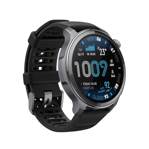 Amazfit Balance 2 XT 3,81 cm (1.5") AMOLED Digitale 480 x 480 Pixel Touch screen Nero Wi-Fi GPS (satellitare)