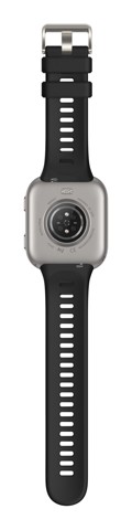 Amazfit Bip Max 5,26 cm (2.07") AMOLED Digitale 432 x 514 Pixel Touch screen Argento Wi-Fi GPS (satellitare)