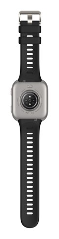 Amazfit Bip Max 5,26 cm (2.07") AMOLED Digitale 432 x 514 Pixel Touch screen Argento Wi-Fi GPS (satellitare)