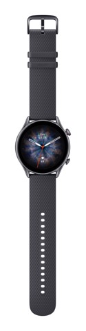 Amazfit GTR 3 Pro 3,68 cm (1.45") AMOLED 46 mm Digitale 480 x 480 Pixel Touch screen Nero Wi-Fi GPS (satellitare)