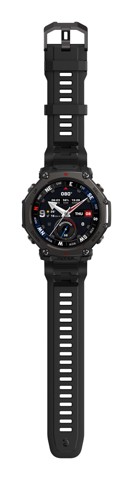 Amazfit T-Rex 3 Pro 3,81 cm (1.5") AMOLED 48 mm Digitale Touch screen Nero GPS (satellitare)