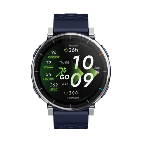 Amazfit W2558GL2N smartwatch e orologio sportivo 3,35 cm (1.32") AMOLED Digitale 466 x 466 Pixel Touch screen Argento GPS (satellitare)