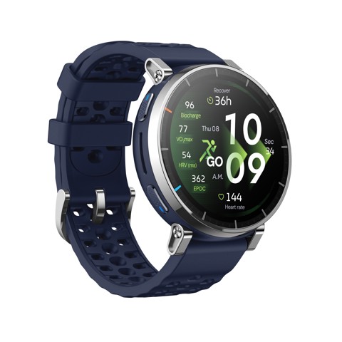 Amazfit W2558GL2N smartwatch e orologio sportivo 3,35 cm (1.32") AMOLED Digitale 466 x 466 Pixel Touch screen Argento GPS (satellitare)