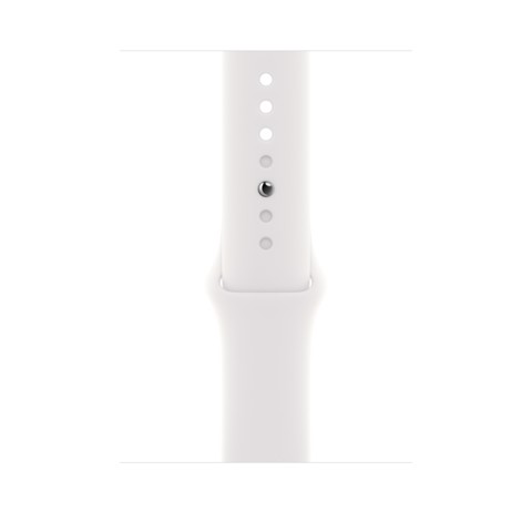 Apple Cinturino Sport bianco (45 mm)