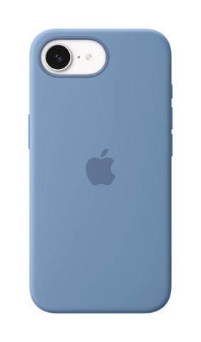 Apple Custodia in silicone per iPhone 16e - Blu inverno