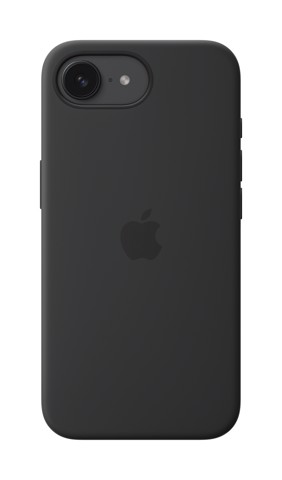 Apple Custodia in silicone per iPhone 16e - Nero