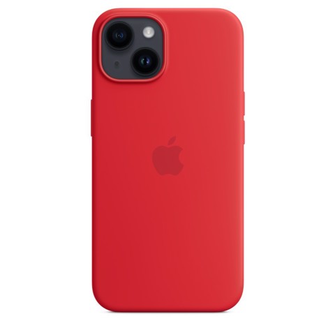 Apple Custodia MagSafe in silicone per iPhone 14 - (PRODUCT)RED