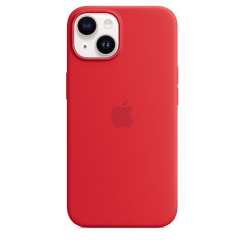 Apple Custodia MagSafe in silicone per iPhone 14 - (PRODUCT)RED