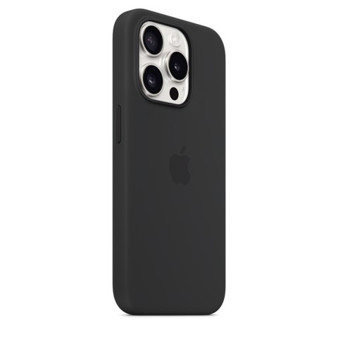 Apple Custodia MagSafe in silicone per iPhone 15 Pro - Nero