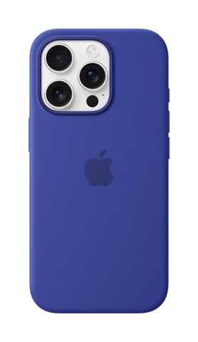 Apple Custodia MagSafe in silicone per iPhone 16 Pro - Blu oltremare