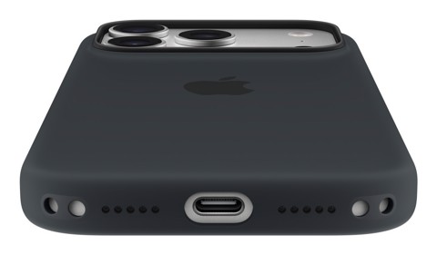 Apple Custodia MagSafe in silicone per iPhone 17 Pro - Nero