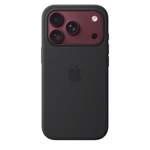 Apple Custodia MagSafe in silicone per iPhone 18 Pro - Nero