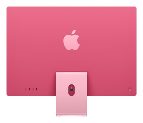 Apple iMac 24"Retina Display 4,5K, Chip M4 con CPU 10‑core, GPU 10‑core, 24GB, 512GB SSD, Rosa