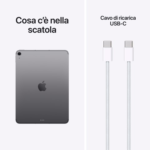 Apple iPad Air 11'' Wi-Fi + Cellular 512GB - Grigio Siderale