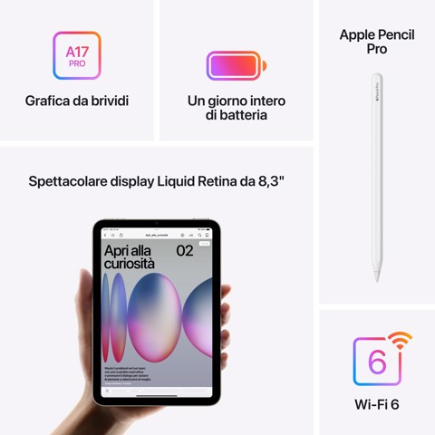Apple iPad mini Wi-Fi 128GB - Viola