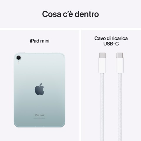 Apple iPad mini Wi-Fi + Cellular 128GB - Blu