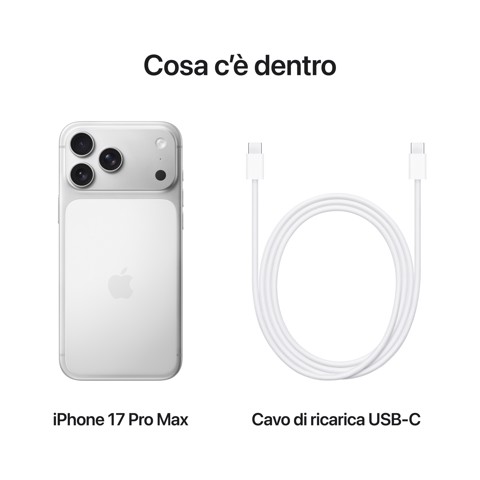 Apple iPhone 17 Pro Max 256GB Argento