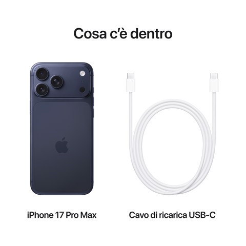 Apple iPhone 17 Pro Max 256GB Blu Profondo