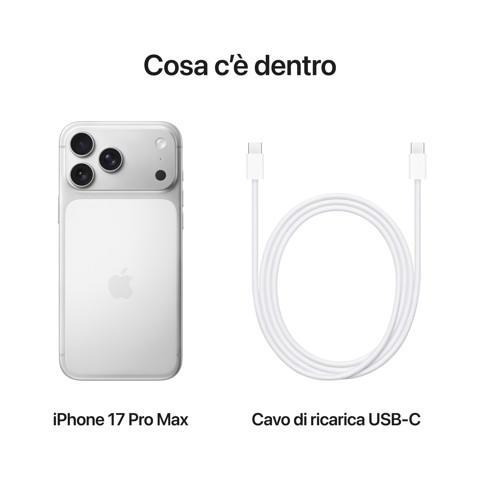 Apple iPhone 17 Pro Max 512GB Argento