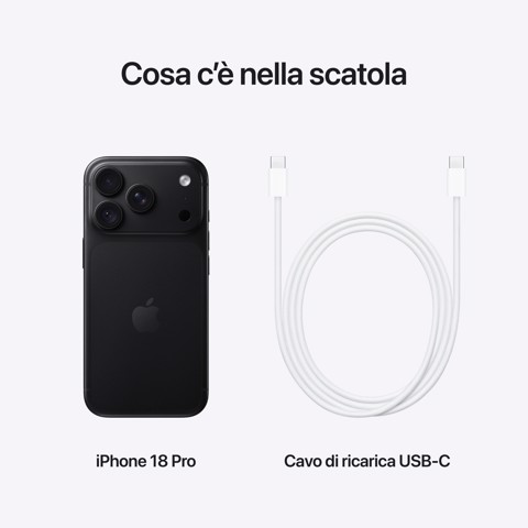 Apple iPhone 18 Pro 1TB Nero