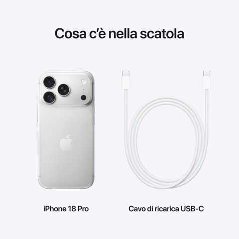 Apple iPhone 18 Pro 512GB Argento