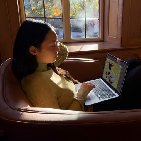 Apple MacBook Air 13" M5 chip 10‑core CPU 10‑core GPU, 24GB, 1TB SSD - Argento