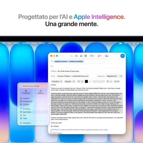 Apple MacBook Neo 13"A18 Pro chip 6‑core CPU 5‑core GPU 8GB 256GB SSD - Indaco