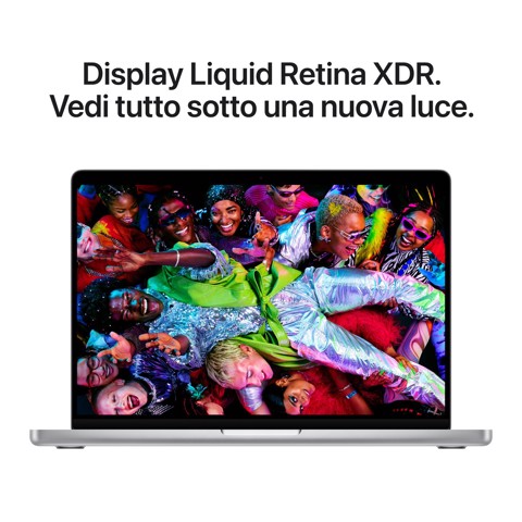 Apple MacBook Pro 14" Chip M5 10‑core CPU 10‑core GPU, 16GB, 1TB SSD Argento