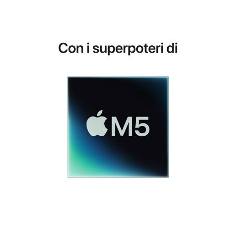 Apple MacBook Pro 14" Chip M5 10‑core CPU 10‑core GPU, 24GB, 1TB SSD Nero Siderale