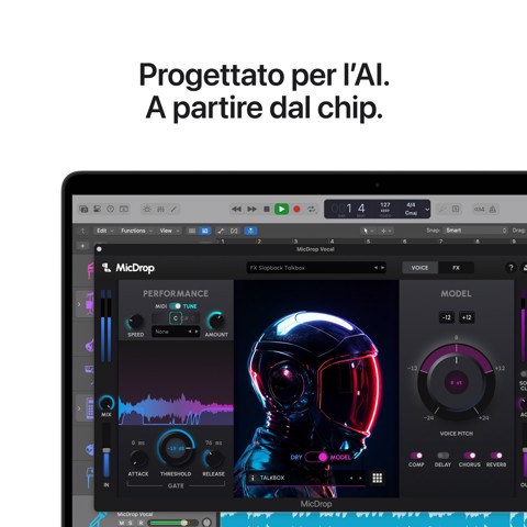 Apple MacBook Pro 14" Chip M5 10‑core CPU 10‑core GPU, 24GB, 1TB SSD Nero Siderale