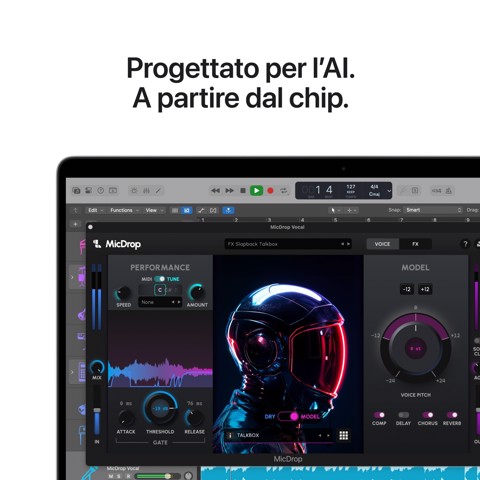 Apple MacBook Pro 14" M5 Pro chip 18‑core CPU 20‑core GPU, 24GB, 2TB SSD - Argento