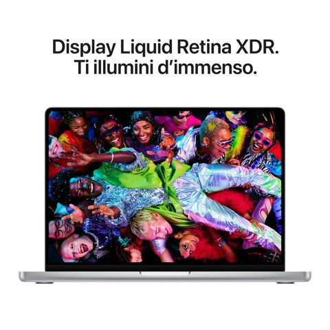 Apple MacBook Pro 14" M5 Pro chip 18‑core CPU 20‑core GPU, 24GB, 2TB SSD - Argento