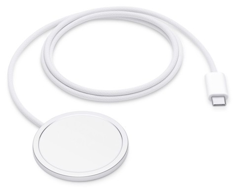 Apple MGDM4ZM/A Caricabatterie per dispositivi mobili Cuffie, Smartphone Bianco USB Carica wireless Ricarica rapida Interno