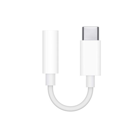 Apple MW2Q3ZM/A adattatore per inversione del genere dei cavi USB-C 3.5mm Bianco