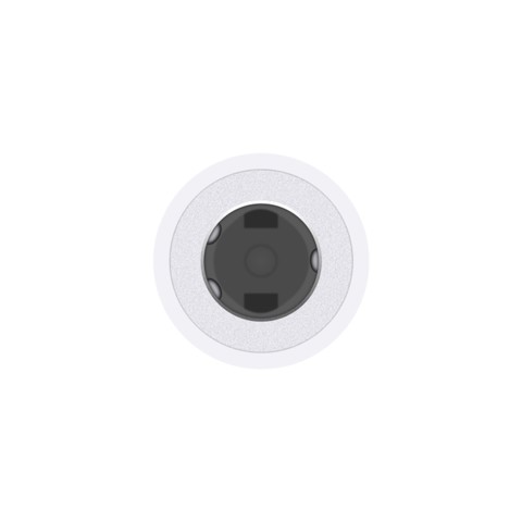 Apple MW2Q3ZM/A adattatore per inversione del genere dei cavi USB-C 3.5mm Bianco