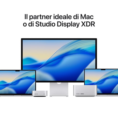Apple Studio Display - Vetro nanotexture - Sostegno a altezza e inclinazione regolabile